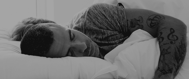 Man sleeping soundly